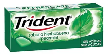 

Cadburry - Chicles trident fresh hierbabuena grageas