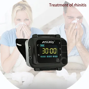 

650nm Laser Physiotherapy Therapy Watch LLLT for Diabetes High Blood Pressure Allergic Rhinitis Clean Blood Diabetic Care