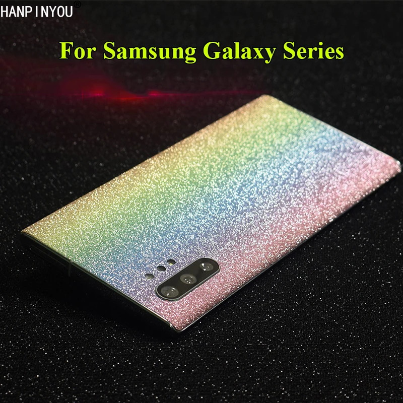 Для samsung Galaxy Note 10 9 8 5 S10 S9 S8 Note10 плюс 5G S10e на заднюю панель с полной защитой наклейка