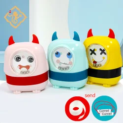 Sello con nombre personalizado para niños, ropa de guardería, impermeable, Kawaii, Montessori, regalo