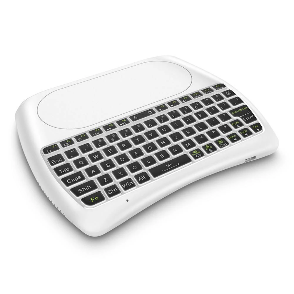 Новая Мини-Клавиатура Fly mouse 2,4 ГГц Беспроводная клавиатура Air mouse как пульт дистанционного управления для Android Smart tv BOX ноутбука ПК