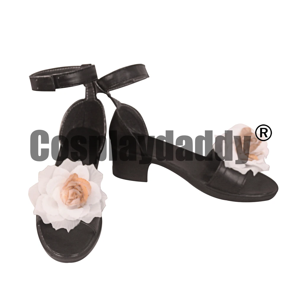 

Fate/Grand Order Queen of France Queen of Lilies Marie Antoinette Caster Ver. Game Cosplay Sandals Shoes S008