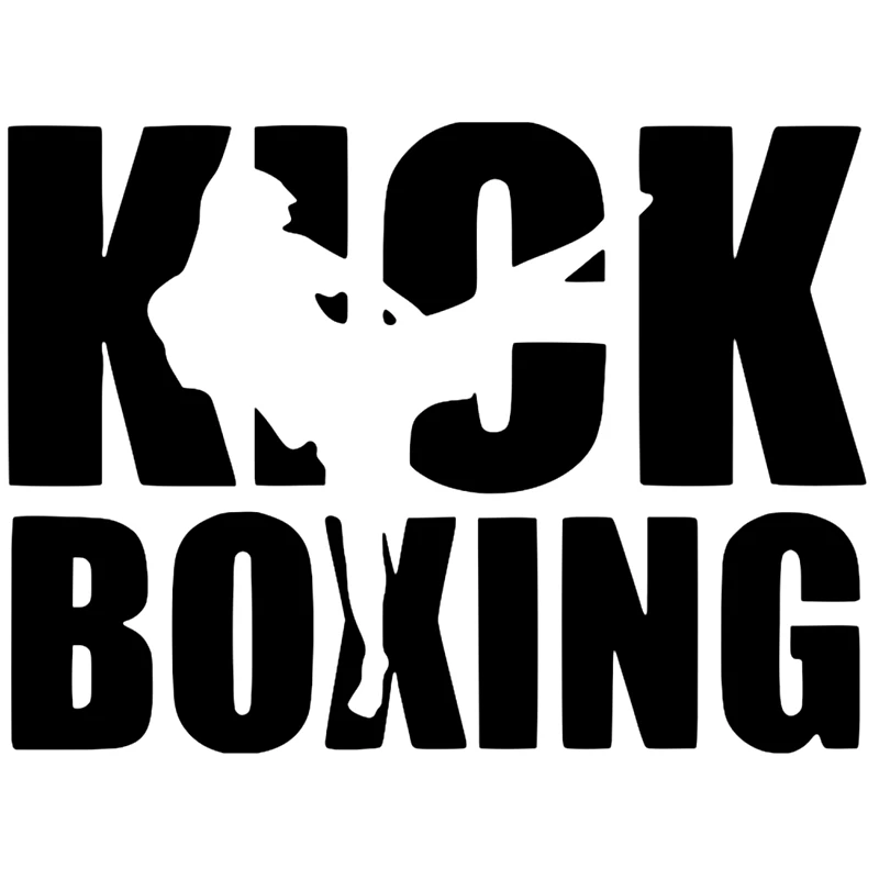

Funny Kick Boxing Car Sticker Automobiles Motorcycles Exterior Accssories Vinyl Decals for BMW VW Audi Gti Skoda,20cm*14.7cm