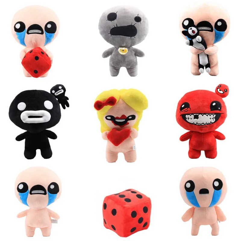 The Binding of Isaac Afterbirth Rebirth Plush Toys Game Cartoon Isaac Soft Stuffed Dolls Kids Friends Christmas Birthday Gift  (15)