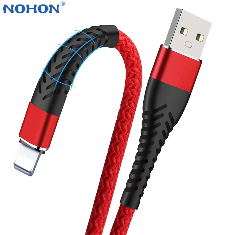2m 3m Data USB Charger Cable For iPhone 6 S 6S 7 8 Plus 10 X XR XS 11 Pro Max 5 5S SE Fast Charging Origin Long Wire Phone Cord|Mobile Phone Cables| - AliExpress