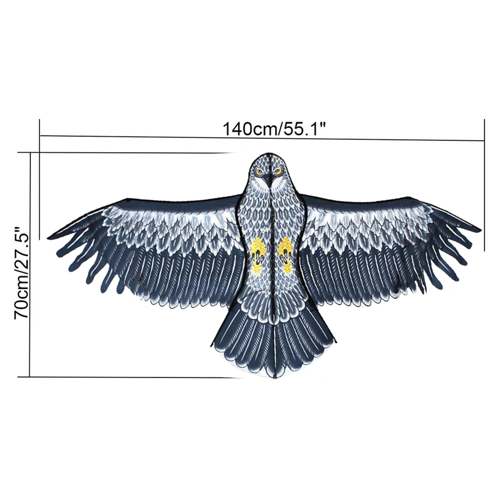 emulação repelente de aves águia voando kite scarer pássaro repelente pombo inseto ferramenta controle pragas para espantalho jardim