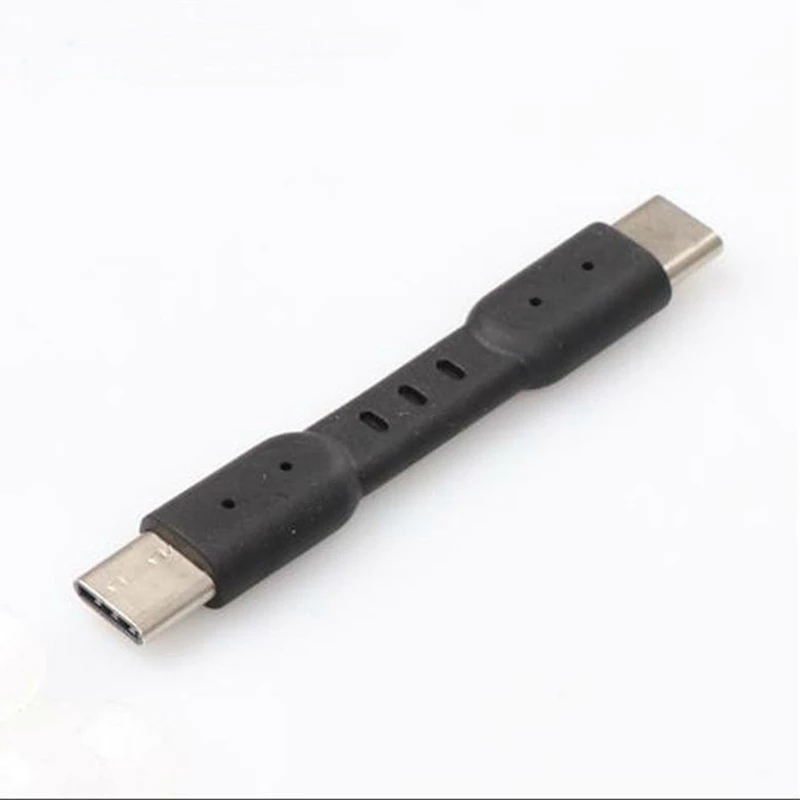 hoqo usb macho para adaptador masculino para hiby dac tipo de dispositivo cabo de carregamento síncrono otg