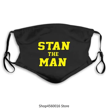 

100% Baumwolle O-Ausschnitt Individuell bedruckte Herrenmaske Stan Wawrinka Wimbledon US Damenmaske 2020 Hochwertige Markenmaske