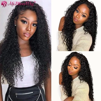 

13x4 Lace Front Human Hair Wigs For Black Women Curly Lace Front Wigs Kinky Curly U Part Wig Human Hair Lace Wigs Brazilian Hair