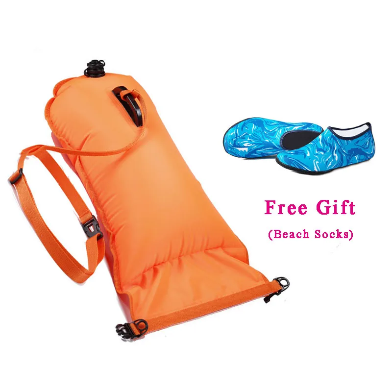 

Swimming Buoy Inflatable Buoy Bag Safety Float Air Dry Bag Tow Float Swimming Inflatable Flotation Bag Child's Adult Buoy