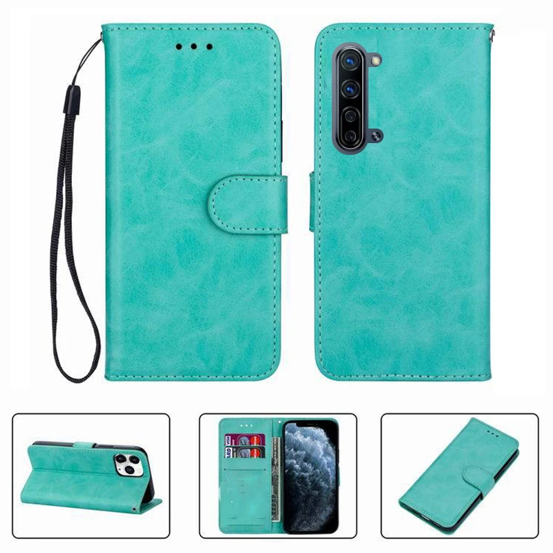 

For OPPO Find X2 Lite CPH2005 Wallet Case High Quality Flip Leather Phone Shell Protective Cover Funda