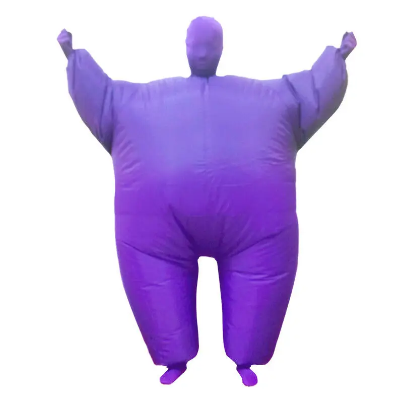 Chub Костюм надувной полный тело костюмы Blow Up толстяк сумо косплей костюм карнавальный комбинезон Хэллоуин костюм для мужчин Взрослый