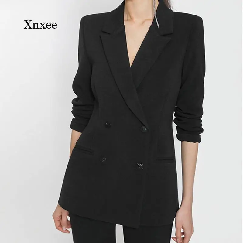 Spring and Autumn Women's Office Fashion Two Piece Women's Retro Suit