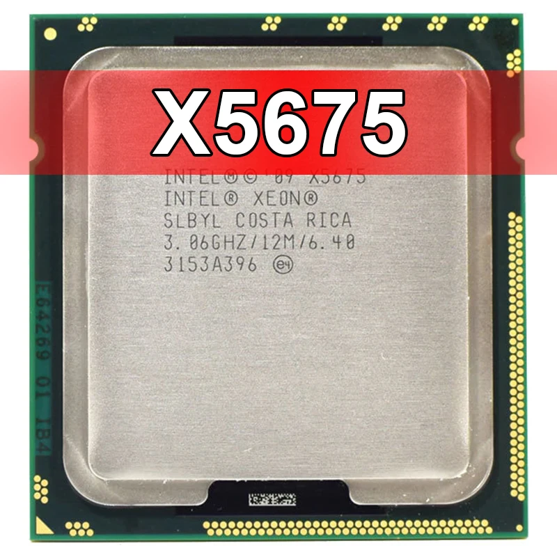 

Intel Xeon Processor X5675 6-CORE 12M Cache 3.06 CPU Only 1366 SLBYL