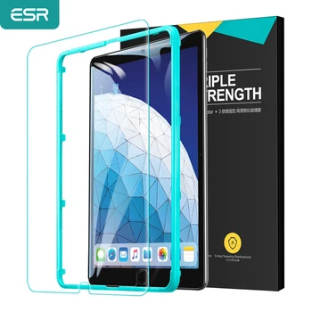 

ESR Tempered Glass for 2020 2018 iPad Pro 12.9/11/10.5/9.7 Inch 2019 iPad Mini 5/4 Air3/2 Air iPad 7th/6th Full Screen Protector