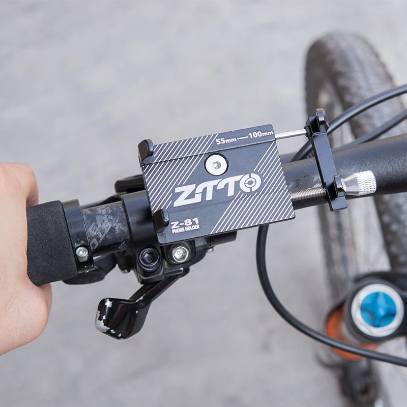 ZTTO Fahrrad Telefon Halter Verstellbare Unterstützung GPS Bike Telefon Stand Halterung für Rennrad