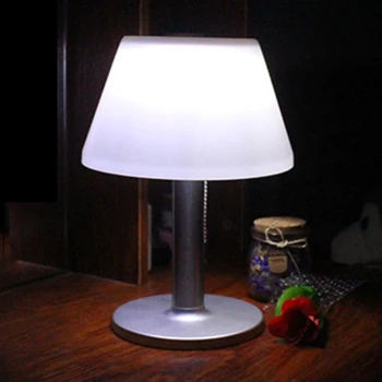 

Auto On off Solar Sensor 10LED Table Desk Light Lamp 2000mAh Bedside Reading Light IP65 Outdoor Night Light Camping Lamp 3Modes