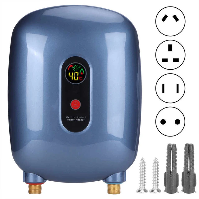 3000W 3500W Electric Tankless Water Heater IPX4 Waterproof Home Kitchen Hot Water  Heater Bathroom Shower Heating