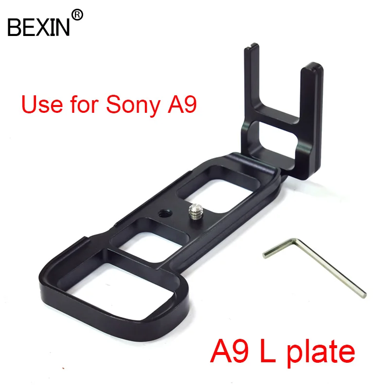 A9 L plate БЫСТРОРАЗЪЕМНАЯ l-пластина dslr камера крепление l-кронштейн пластина штатива для sony A7R3 A9 A7III A7Riii A7MARKIII RRS совместимый - Цвет: A9 L plate