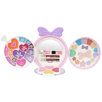 

Girls Pretend Play Makeup Set for Children, Kids Make It Up for Little Girls Princess Toys for Girl 2 3 4 5 6 Year Old