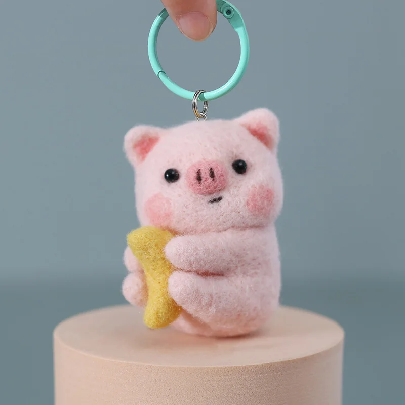 Pig with keyring