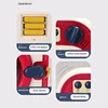 Children Washing Machine Toy Set Pretend Home Cleaning Simulation Washing Machine Mini Drum Rotate Kinetic Energy with Water 4