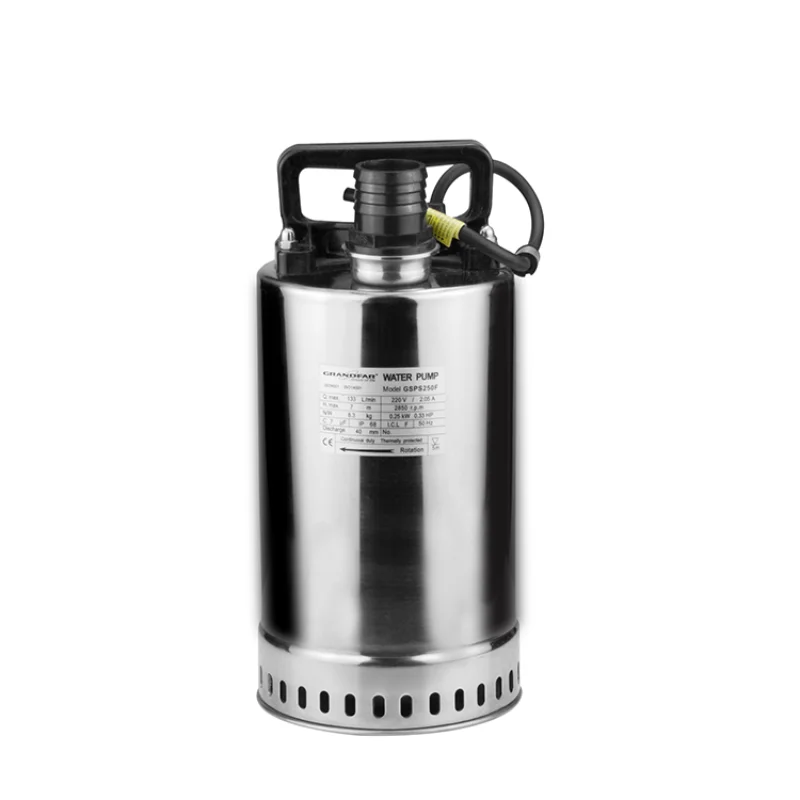 

Automatic operation garden pump Stainless steel Submersible garden water pumps