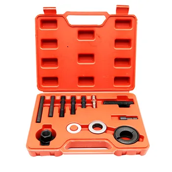

12pcs Car Power Steering Wheel Pulley Disassembler Drive Wheel Direction Steering Booster Pump Removal Tool for Ford Buick