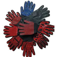 Новое поступление термостойкие перчатки огнезащитные перчатки для микроволновой печи барбекю