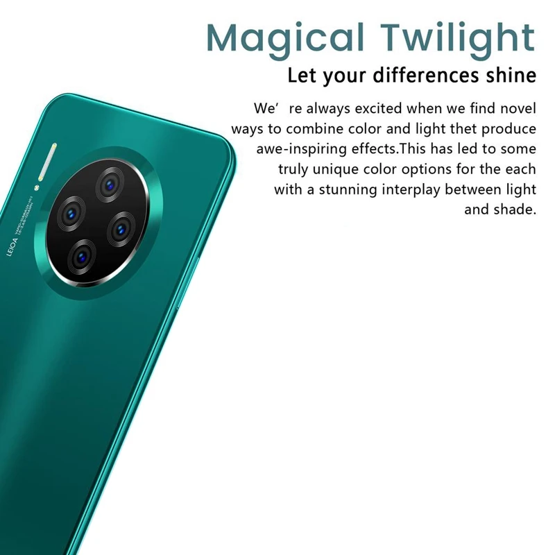 6.1 Inch Mate33 Pro HD Screen 1GB RAM 8GB ROM 10 Core Android 9.1 Smartphone US Plug