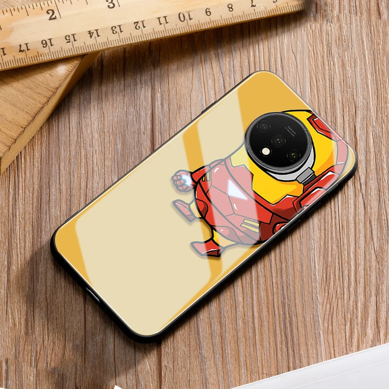Для oneplus 7T защитный чехол Супер герой инновационный персональный простой 1+ 7T Чехол для мобильного телефона DIY