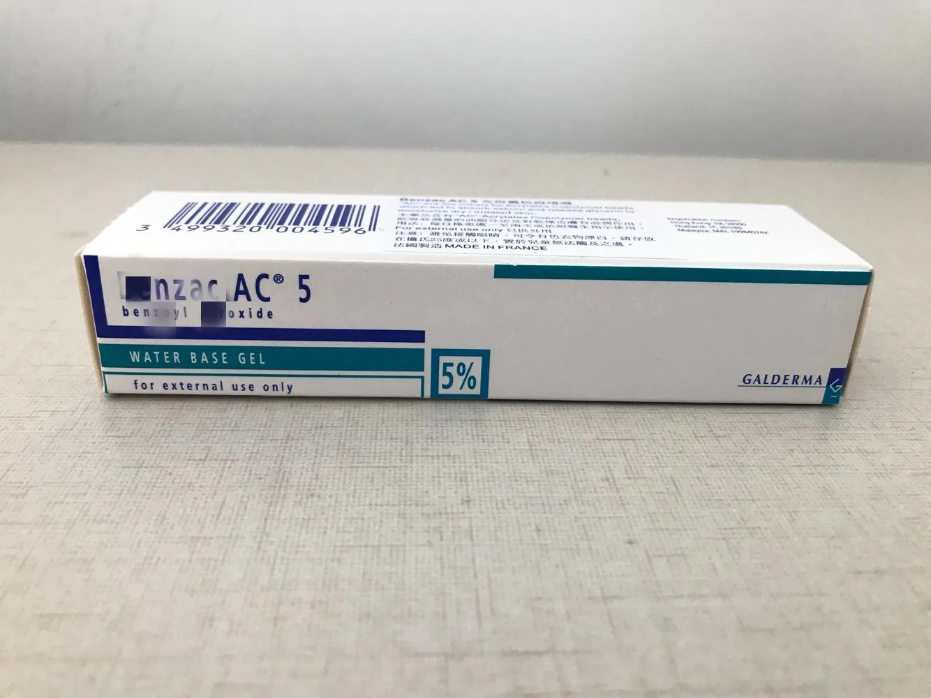 

Gel 5% Galderma Anti Acne Spots Pimples 15g