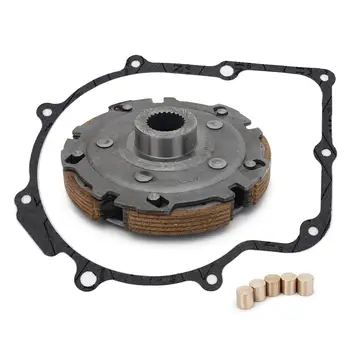 

BIKINGBOY Wet Shoe Clutch Carrier Pad Shoe Gasket Brass Slugs Kit For HiSUN HS 500 700 UTV700 Benche Supermach Qlink Massimo