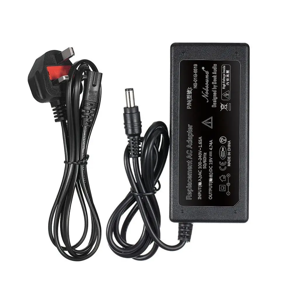 Дук аудио 19V 4.74A Питание AC/DC адаптер Зарядное устройство для усилитель ноутбука DAC Вход 100-240V 50/60Hz - Цвет: UK Plug