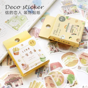 

Renaissance Time Drinks Series Sakura Bullet Journal Decorative Stationery Stickers Scrapbooking DIY Diary Album Stick Lable