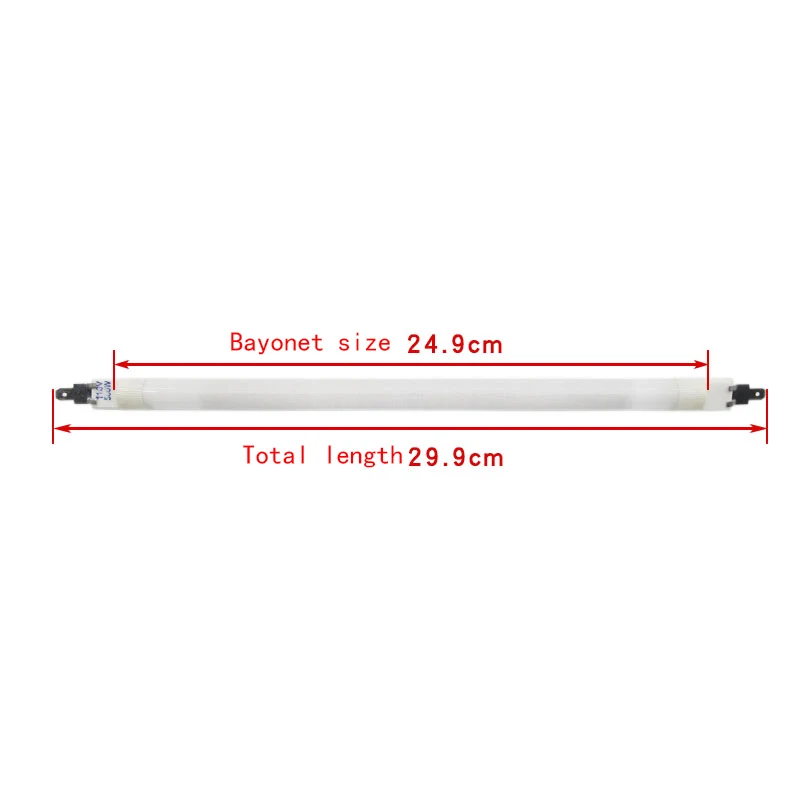 110V 500W 400W quartz tube ovens for Microwave oven accessories quartz heating tube quartz infrared heater