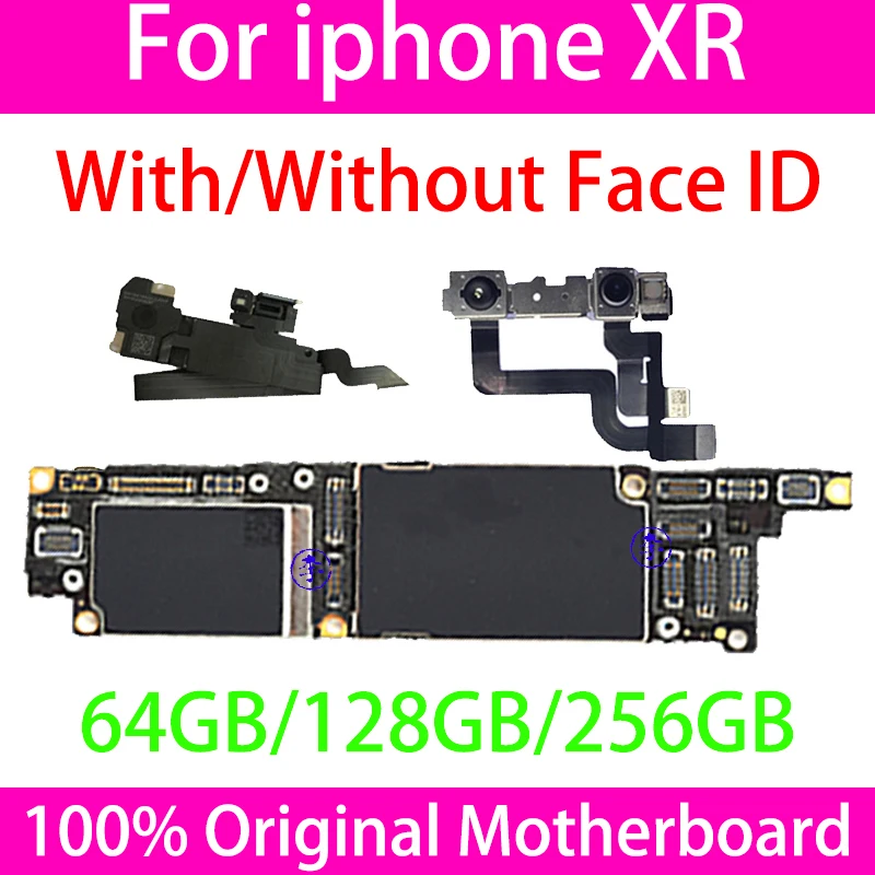 Оригинальная логическая материнская плата для iPhone XR с идентификатором лица iphonexr