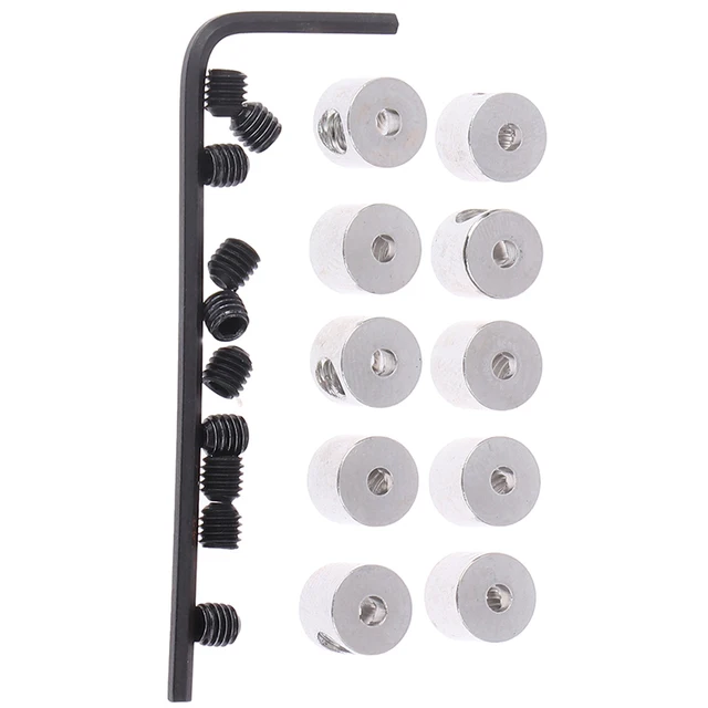 Original 7mm Pin Locks/Pin Keepers No Pin Tip Pokes Through 10 PCS