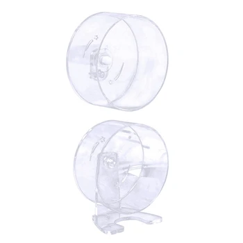 Clear Hamster Running Exercise Wheel Ball Pet Toy For Small Animal Hamster Rat Chinchilla Mice Jogging Training Toy 3