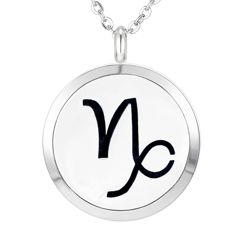 428 Essential Oil Diffuser Locket Pendant Necklace