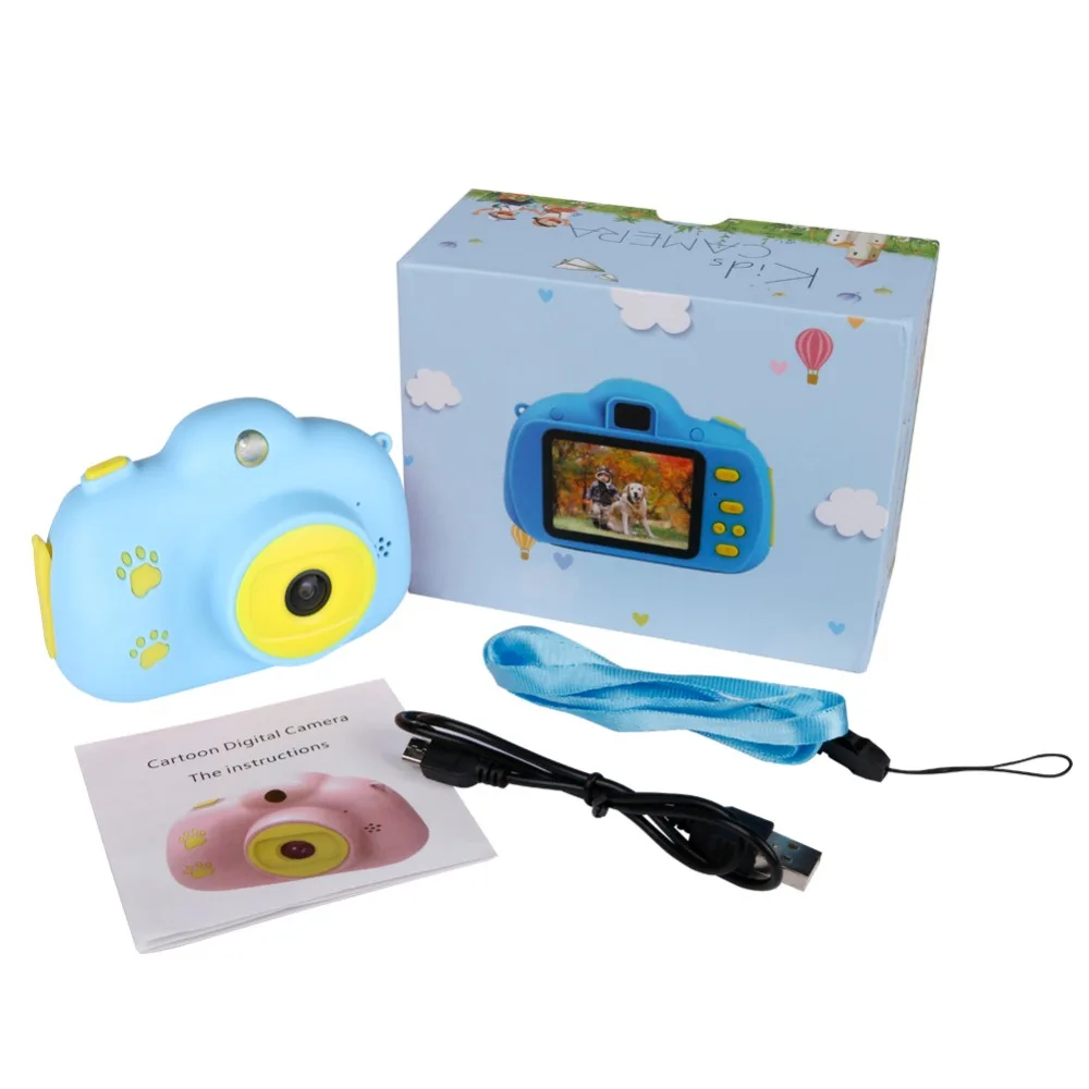 18MP HD Kids Digital Camera Multifunction Mini HD Camcorder Photo Video Camera With 32G Card 2.4 Inches Screen Toys For Kids (3)