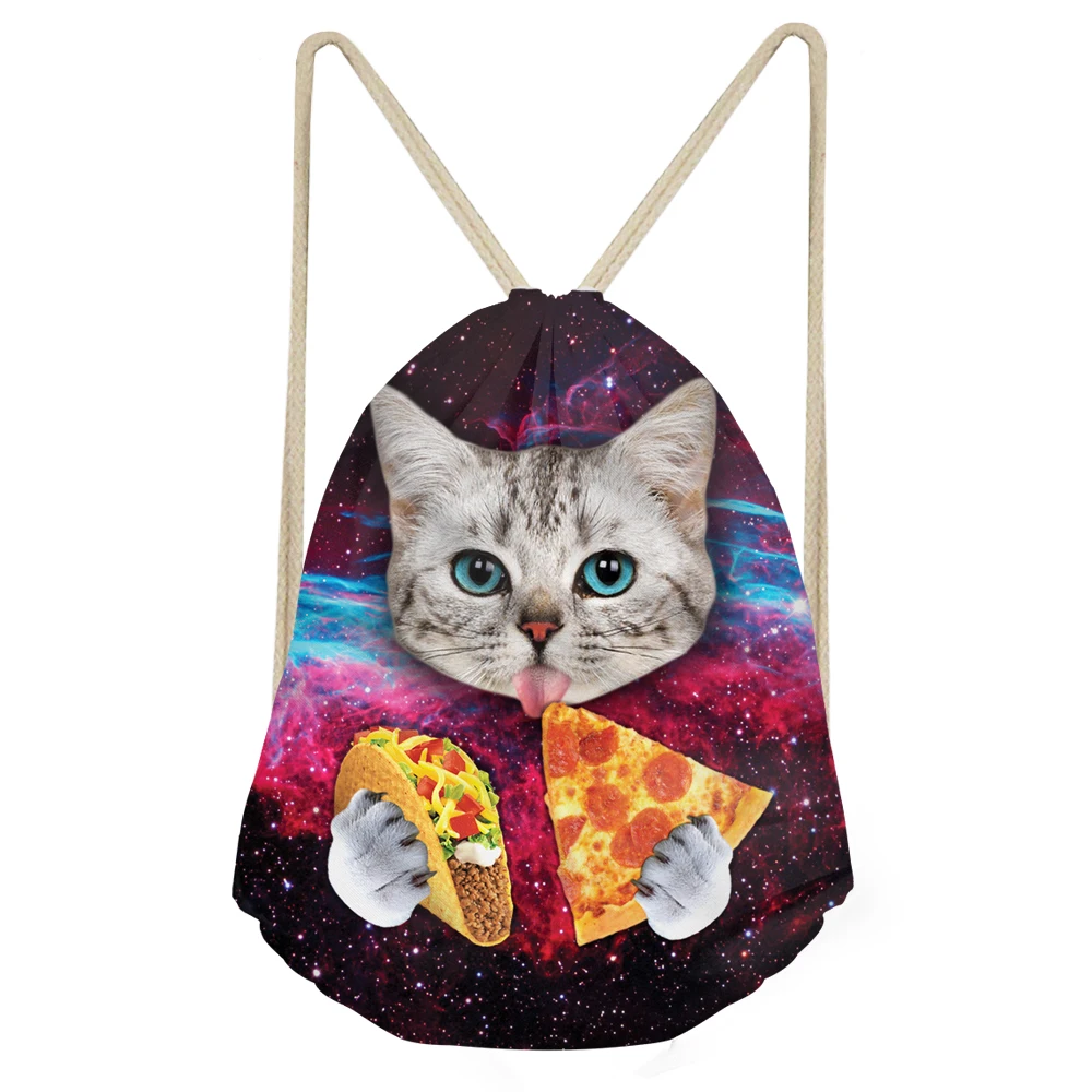 Рюкзак сумка с Кулиской Buttterfly Drawstring сумка с 3D принтом модные школьные сумки для женщин девочек - Цвет: ZBH620Z3