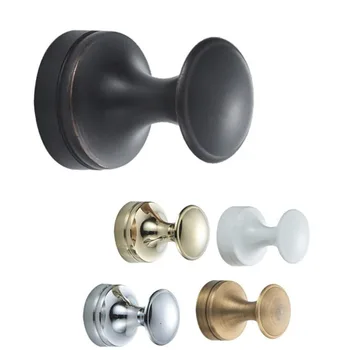 

1PC Mini Bathroom Coat Hook Antique Brass Wall Mounted Robe Hooks Wardrobe Clothing Pegs Hanger Rack Single Hanging Hook Holder