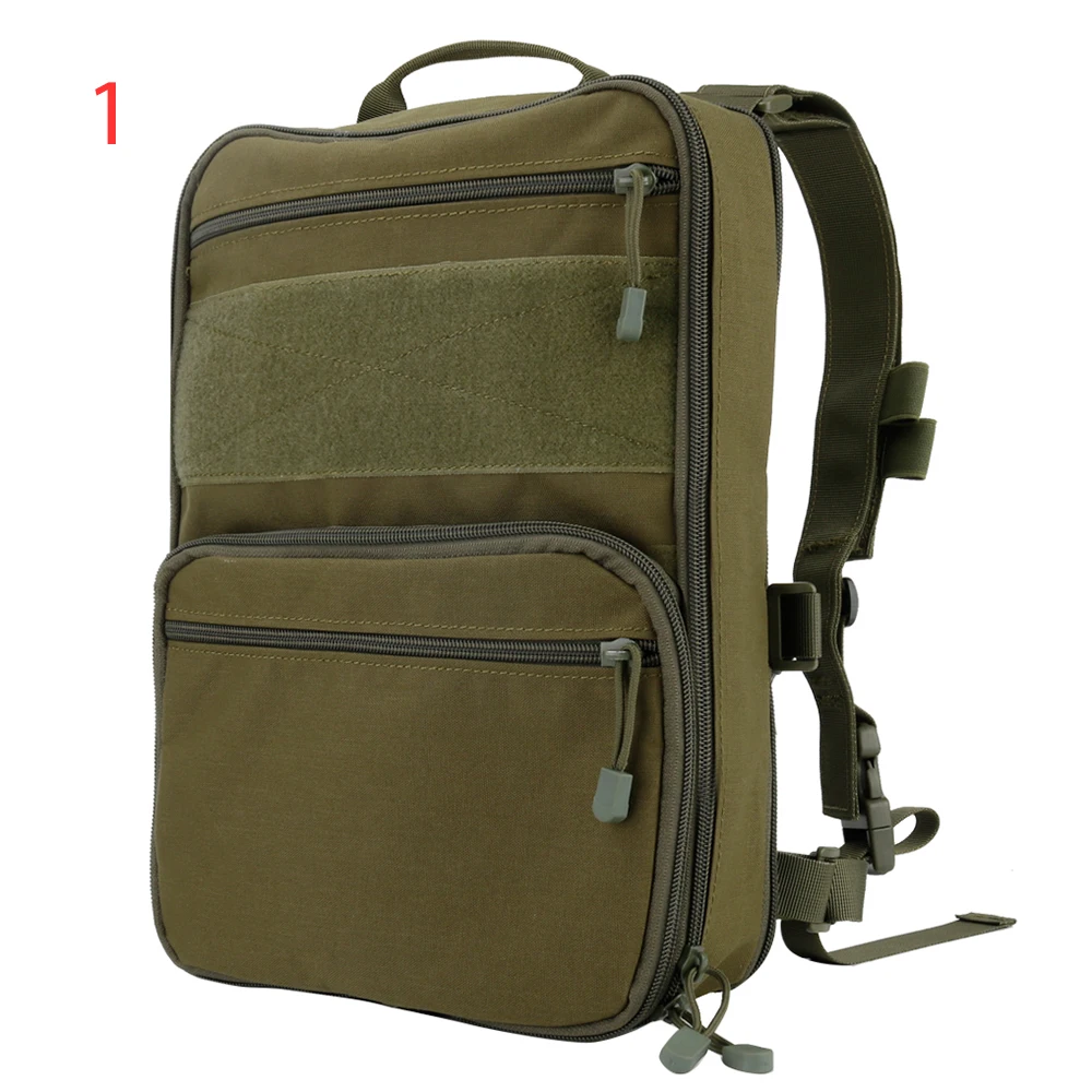 Green D3 Flatpack, охотничьи Тактические сумки, гидратация, переноска, многофункциональное снаряжение, Molle, сумка для охоты на открытом воздухе, дорожные сумки, рюкзаки - Цвет: Green