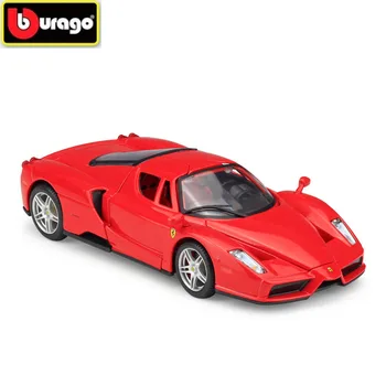 

BBURAGO 1:24 FERRAR ENZO Diecasts Toy Vehicles Simulation Alloy Car Model for Kids Toy and Gifts Favorite Decoration with Box
