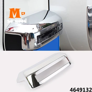 

ABS Chrome for Toyota Land Cruiser Prado FJ150 2010 to 2015 Exterior Accessories - Car Rear License Holder Sticker Cover Trim