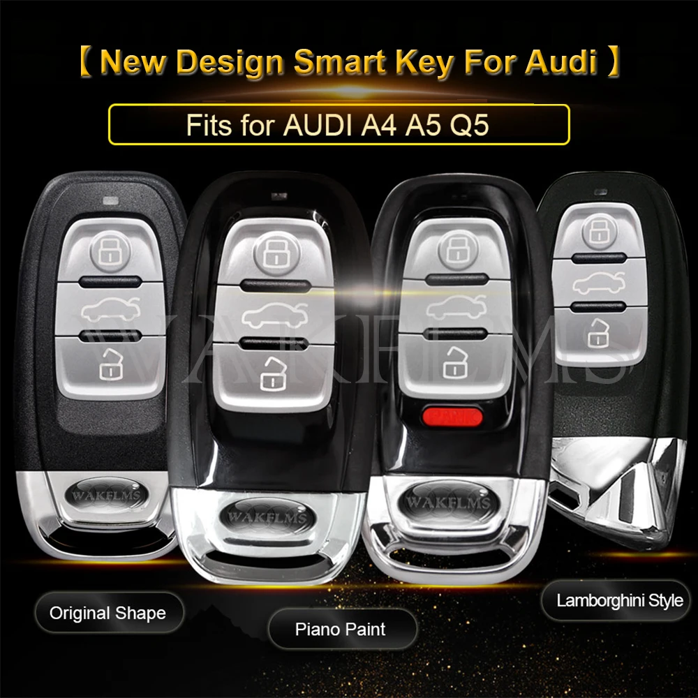 Smart Remote Car Key For Audi A4 S4 RS4 A5 S5 RS5 Q5 A7 A8 8T0 959 754 C 8K0 959 754 G 8T0 959 754 J 8T0 959 754 D IYZFBSB802