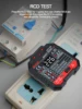 GVDA Socket Outlet Tester Voltage Detector Electric Circuit Breaker Finder Ground Zero Line US EU UK Plug Polarity Phase Check 6