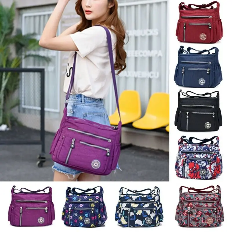 

Women Designer Handbag 2019 Fashionable New High Quality Pattern Nylon Shoulder Bag for Women