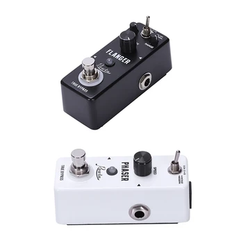 

2 Pcs Guitar Effects Classical Flanger Effects Pedal for Guitar Pure Analog Flanger Effect, Lef-312 & Lef-313